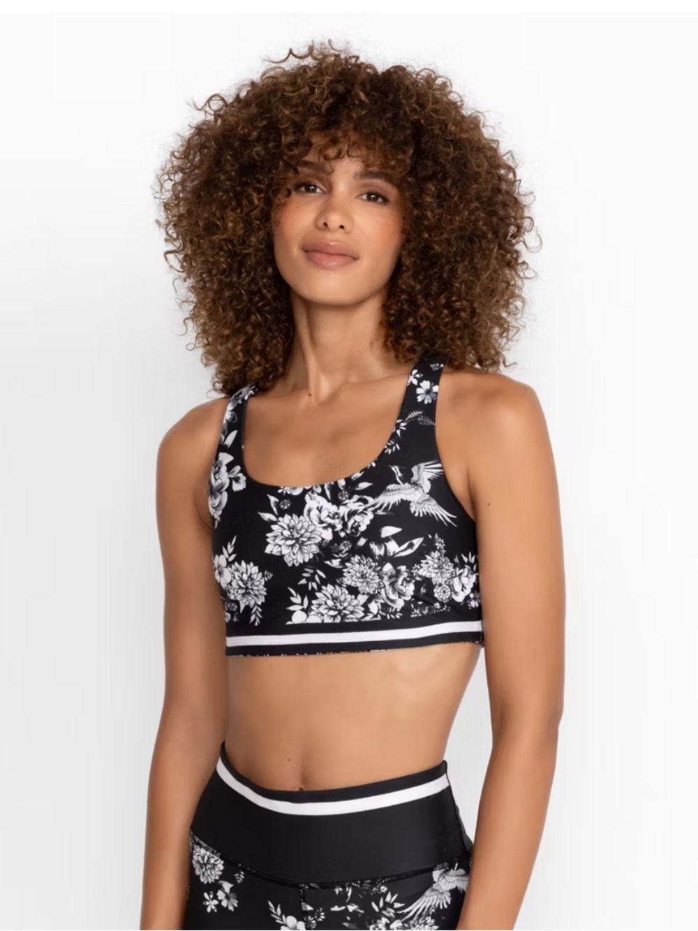 JOHNNY WAS BEE ACTIVE REVERSIBLE SPORTS BRA - Picture 8 of 12